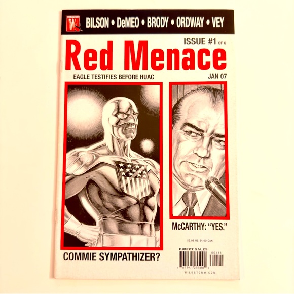 Red Menace #1 - Wildstorm Productions - 2007 Comic Book - Picture 1 of 2
